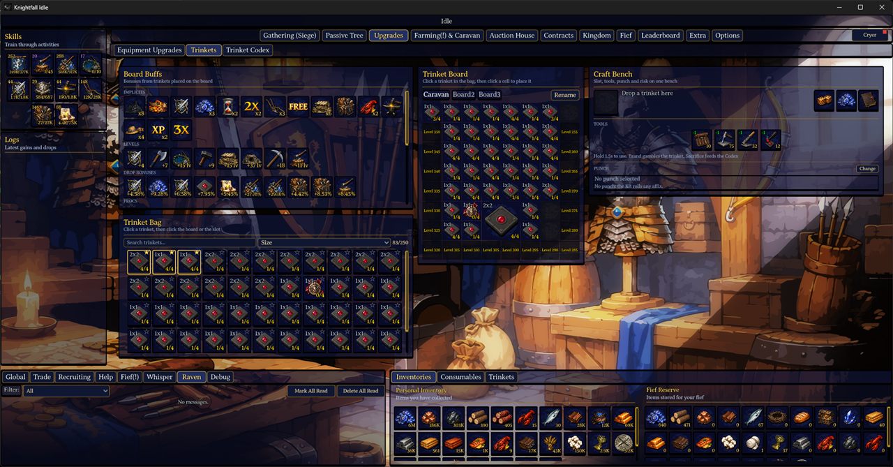 Trinket board